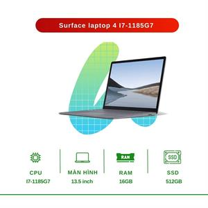 Surface laptop 4 I7-1185G7/16GB/512GB/13.5inch 2K cảm ứng